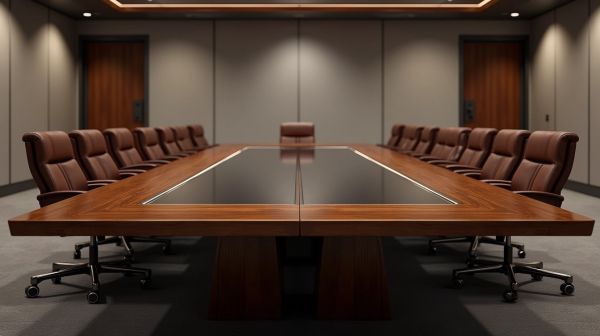 Choisir une table de réunion adaptée pour 20 personnes